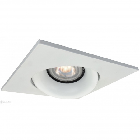 DK2019-WH Встраиваемый светильник, IP 20, 50 Вт, GU10, белый, алюминий