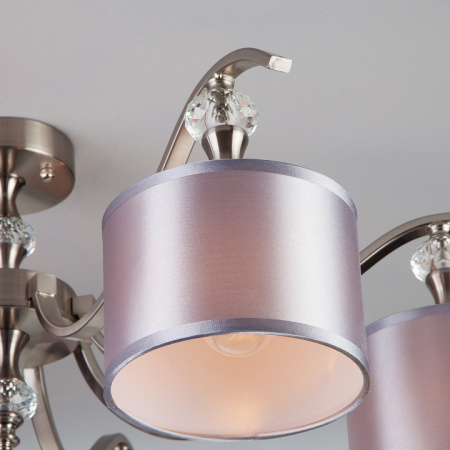 Потолочная люстра 60070/8 сатин-никель Eurosvet Ofelia