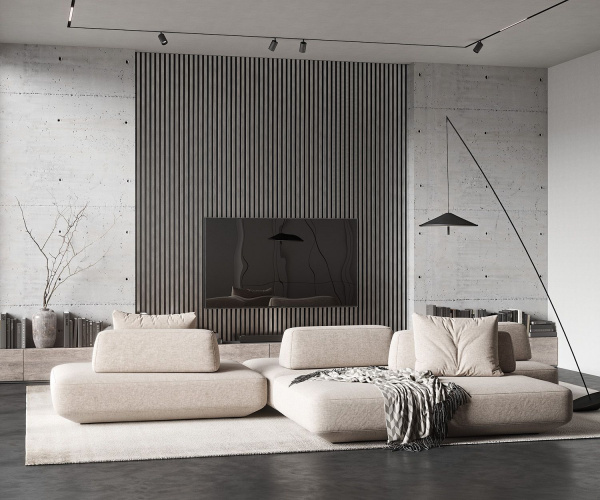 Рейка RX010-052, 30х10, 3000мм, Хром матовый/30