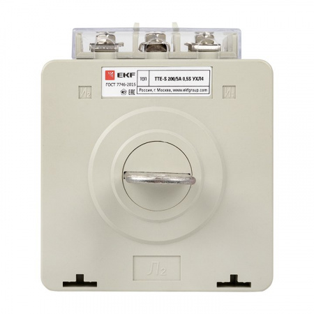 EKF PROxima Трансформатор тока ТТЕ-A-200/5А с клеммой напряжения класс точности 0,5S