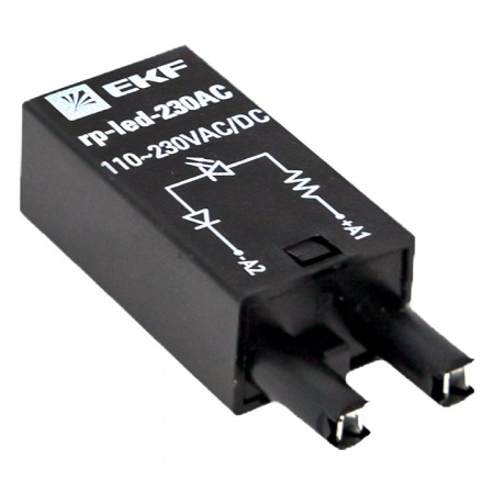 EKF Averes Модуль светодиодный 230 VAC для промежуточных реле RP