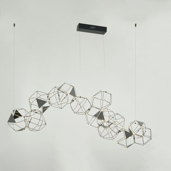 Подвесной светильник 90368/14 черный жемчуг Eurosvet Uma