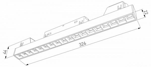 Slim Magnetic SL03 Трековый светильник 18W 3000K черный 85006/01 Elektrostandard Slim Magnetic a067377 Slim Magnetic SL03 Трековый светильник 18W 3000K черный 85006/01 Elektrostandard Slim Magnetic a067377