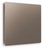 Лицевая панель ALFA (Темная бронза матовый) заглушка для суппорта QUANT AP6460