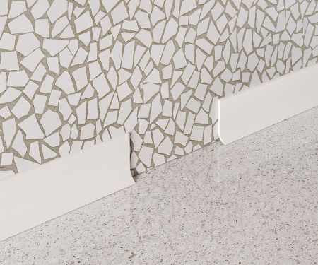 Плинтус PL002, 60х16, 2000мм, Экополимер/45