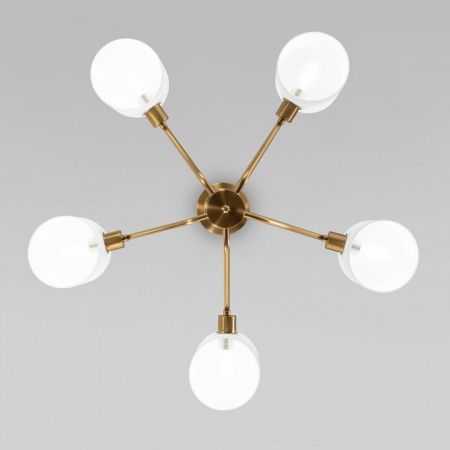 Потолочный светильник 60157/5 латунь Eurosvet Bambola