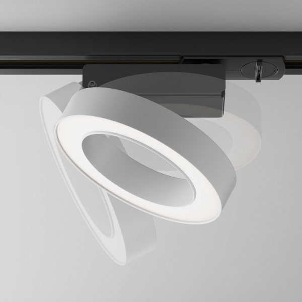 Трековый светильник Single phase track system UNITY TR044-1-12W4K-W Maytoni Rim
