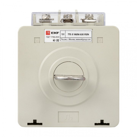 EKF PROxima Трансформатор тока ТТЕ-A-100/5А с клеммой напряжения класс точности 0,5S