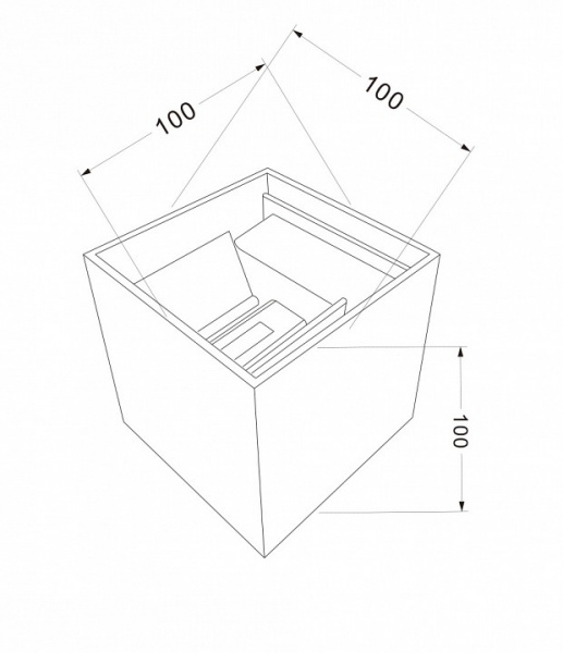 Настенный светильник (бра) O572WL-L6B Maytoni Fulton