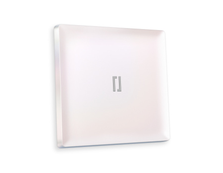 Лицевая панель ALFA (Жемчуг) для 1-клавишных выключателей с подсветкой QUANT AP2020