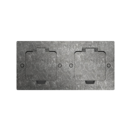 Donel Лючок Surface 4 мод. (2 мод. 45х45 мм.), оцинкованная сталь, IP44, DFB22MRNFA
