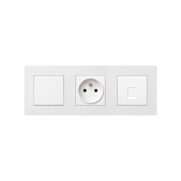 Simon 24 Белая Рамка 3-ая