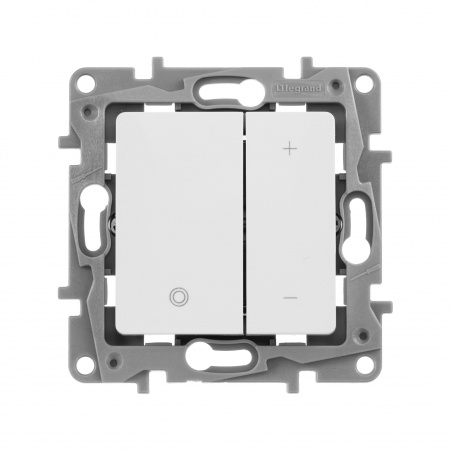 Legrand Etika Белый Светорегулятор нажимной, 400Вт