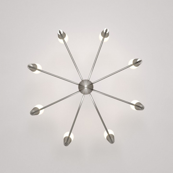 Подвесной светильник 60167/8 никель Eurosvet Rhyton