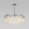 Подвесной светильник с прозрачным хрусталем 60159 хром Eurosvet Blitz