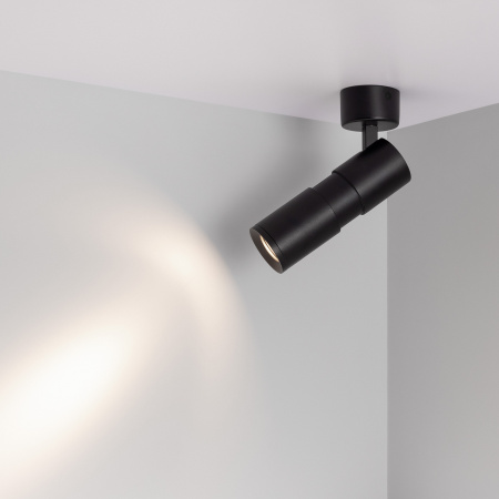 Arlight Светильник SP-ARTEMIS-SURFACE-FLAP-R55-12W Day4000 (BK, 8-80 deg, 230V) (IP20 Металл, 5 лет)