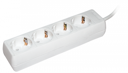 IEK Удлинитель У04 4 места 2Р+PЕ/5метров 3х1мм2 16А/250