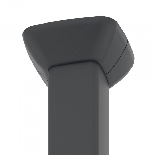 DKC Телескопическая алюминиевая колонна, 2.7 - 4.2м, цвет чёрный