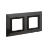 DKC Avanti Темно-Серый Металл Рамка 4 модуля