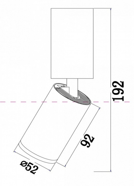 Потолочный светильник C051CL-01G Maytoni Focus S
