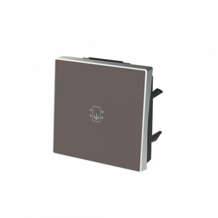 ABB SKY Тауп Накладка для механизма карточного выключателя с линзой подсветки и маркировкой