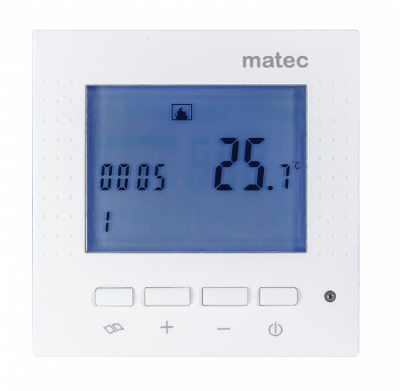 Zamel Терморегулятор встраиваемый с жк дисплеем, программируемый, 16А Zamel Терморегулятор встраиваемый с жк дисплеем, программируемый, 16А