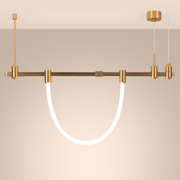 Arlight Светильник ART-APRIORI-TUBE-ELASTIC-R38-L3000-25W Warm3000 (GD, 360 deg, 48V) (IP20 Металл, 3 года)