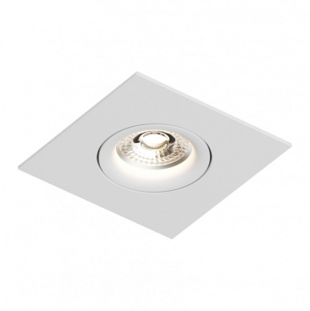 DK2038-WH Встраиваемый светильник , IP 20, 50 Вт, GU10, белый, алюминий