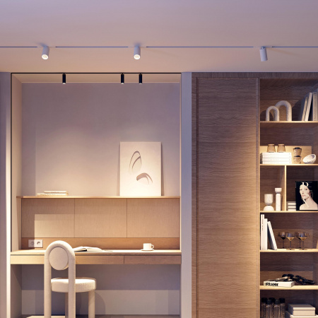 Arlight Светильник MAG-SPOT-ZOOM-45-R60-15W Day4000 (WH, 15-50 deg, 24V) (IP20 Металл, 5 лет)