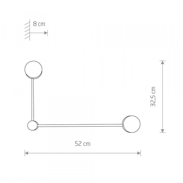 Настенный светильник Nowodvorski Orbit 7804