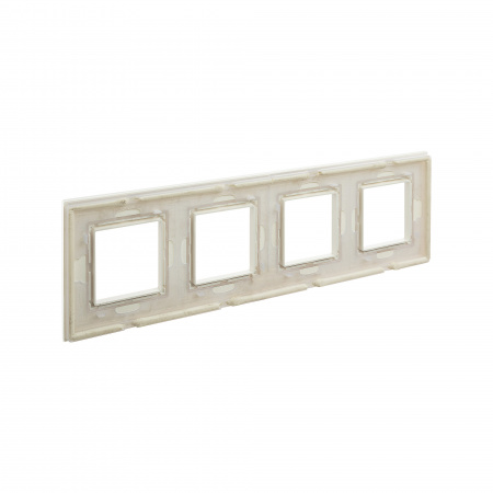 DKC Avanti Светло-зеленый Стекло Рамка 8 модулей