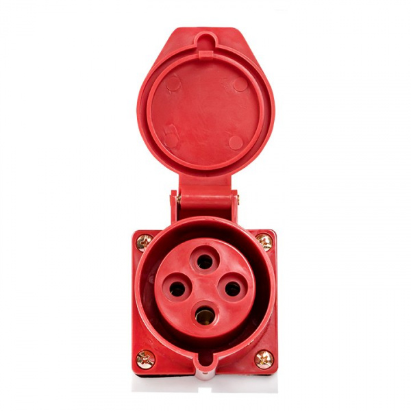 EKF PROxima Розетка стационарная наружная 124 3Р+РЕ 32А 380В IP44