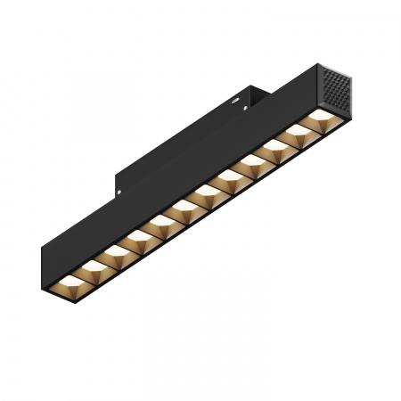 Трековый линейный светильник направленного света ElDeko HSBL_0146,220мм-3000К, 12Вт, черный