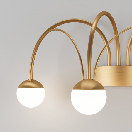 Настенный светодиодный светильник 90031/3 золото Eurosvet Ragno