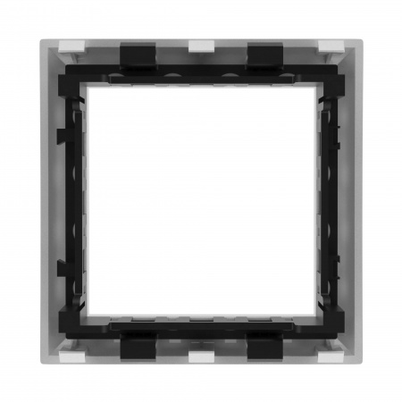 DKC Avanti Серебристый металлик Рамка-суппорт для In-liner Front 2 модуля