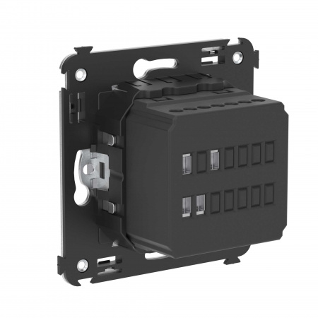 DKC Avanti Закаленная сталь Механизм управления вентиляторами