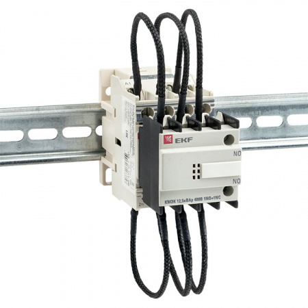 EKF PROxima Контактор для конденсатора КМЭК 12,5квар 400В 1NО+1NC