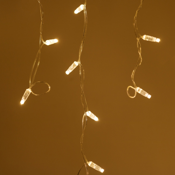 Arlight Светодиодная гирлянда ARD-EDGE-CLASSIC-2400x600-CLEAR-88LED-MILK-STD Warm (230V, 6W) (Ardecoled, IP65)