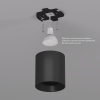 DK3090-BK Светильник накладной IP 20, 10 Вт, GU5.3, LED, черный/черный, пластик