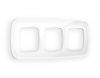 Рамка OMEGA Coint (Белый Стекло органическое) 3-ая OF640103