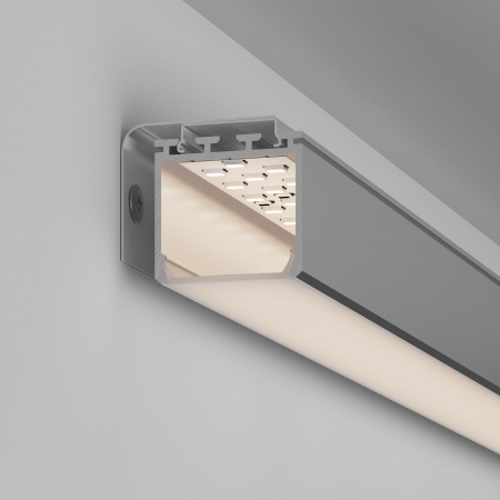 Arlight Профиль PLS-LOCK-H25-3000 ANOD Black (Алюминий)