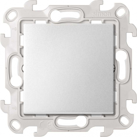 Simon 24 алюминий Перекрестный выключатель (с 3-х мест) 10AX 250В~4 Harmonie