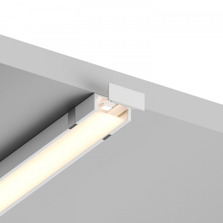 Накладной профиль для светодиодной ленты Line HSBL_0195-2м, белый