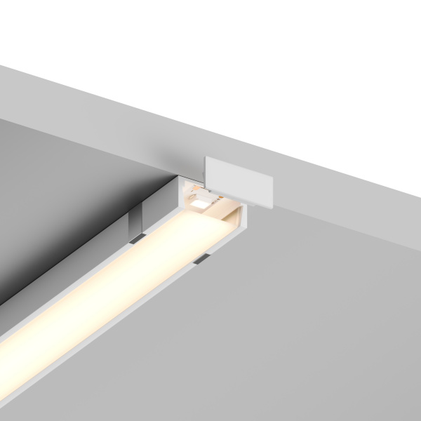 Накладной профиль для светодиодной ленты Line HSBL_0195-2м, белый