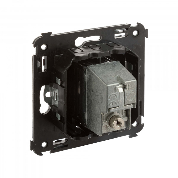 DKC Avanti Черный матовый Розетка TV проходная