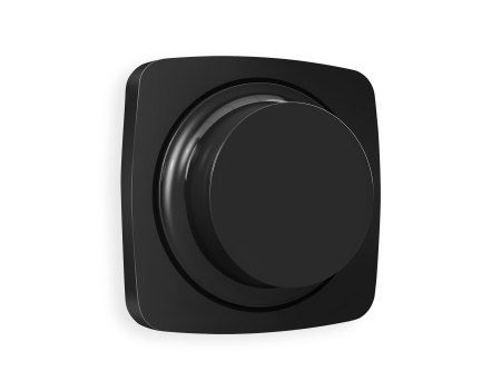 Лицевая панель OMEGA (Черный матовый) для светорегулятора универсального QUANT OP8055