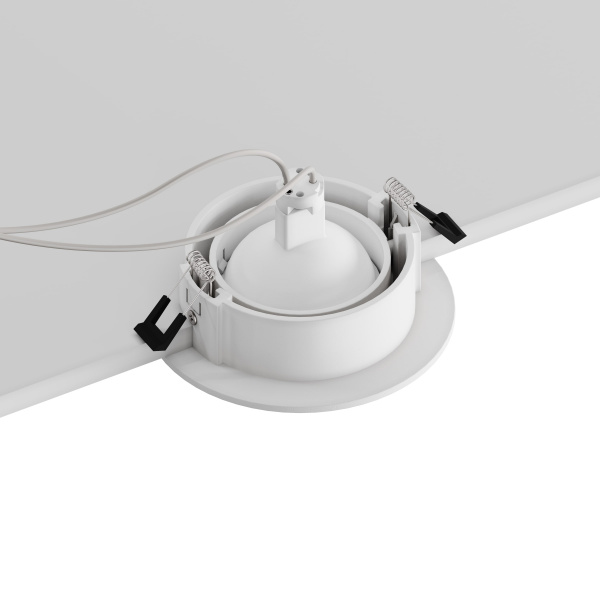 Встраиваемый светильник Hesby Atlas HSBL_0086 220В-GU5.3, белый