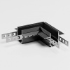 Slim Magnetic Коннектор угловой для встраиваемого шинопровода под ГКЛ 9,5мм черный 85214/00 Elektrostandard Slim Magnetic a067508