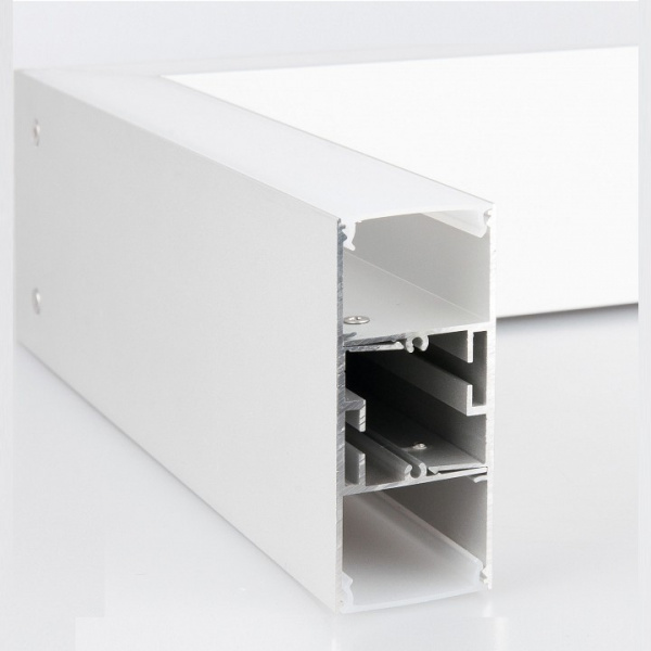 Линейный светодиодный накладной двусторонний светильник 78см 30Вт 3000К матовое серебро 101-100-40-78 Elektrostandard Grand a041477