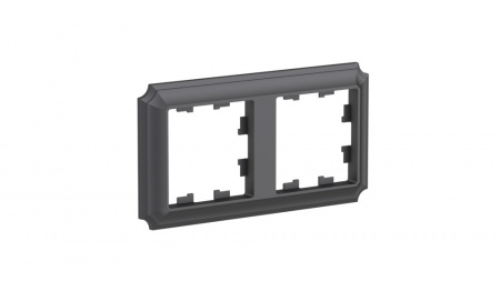 Systeme Electric AtlasDesign Antique Базальт Рамка 2-ая, универсальная